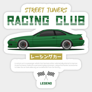 Tuner Green Soarer SC JDM Sticker